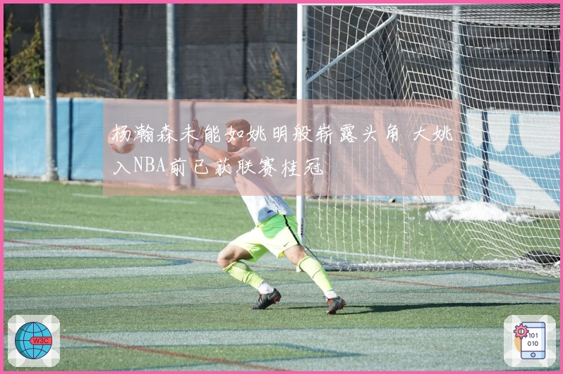 杨瀚森未能如姚明般崭露头角 大姚入NBA前已获联赛桂冠